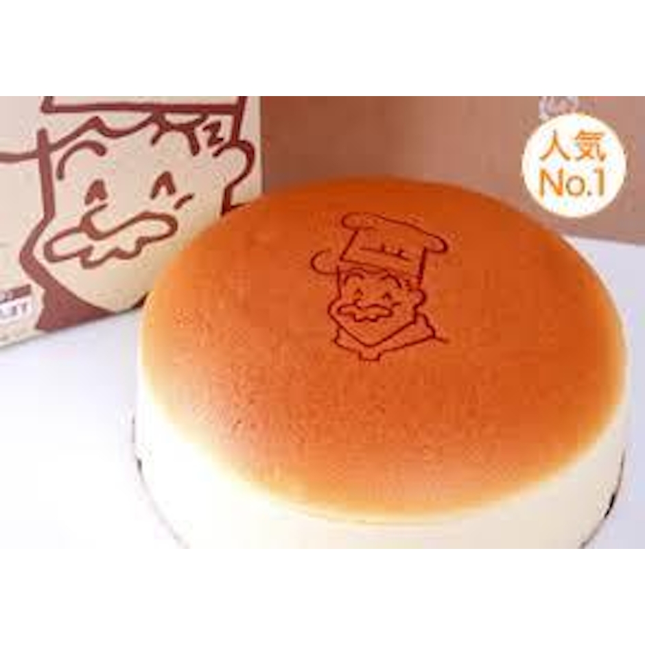 リクロー りくろーおじさんの焼きたてチーズケーキ 6号サイズ 1枚目