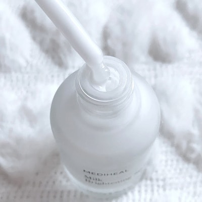 【正規品】MEDIHEAL(メディヒール) ミルクブライトニングセラム 40ml 1枚目