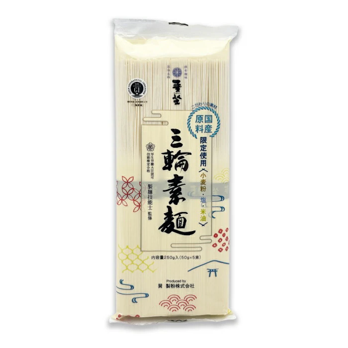 巽製粉株式会社 麦坐 三輪素麺 1枚目