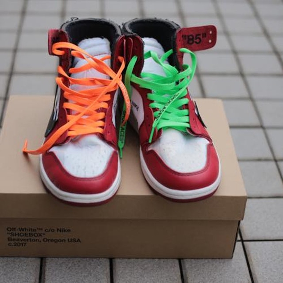 NIKE(ナイキ) NIKE x VIRGIL ABLOH OFF-WHITE THE 10 AIR JORDAN 1 AA3834-101 2枚目