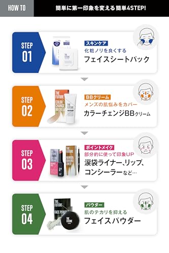 STORiiY株式会社 THE FUTURE カラーチェンジBBクリーム 25g メンズ BBクリーム ニキビ跡 毛穴カバー (COOL) 6枚目