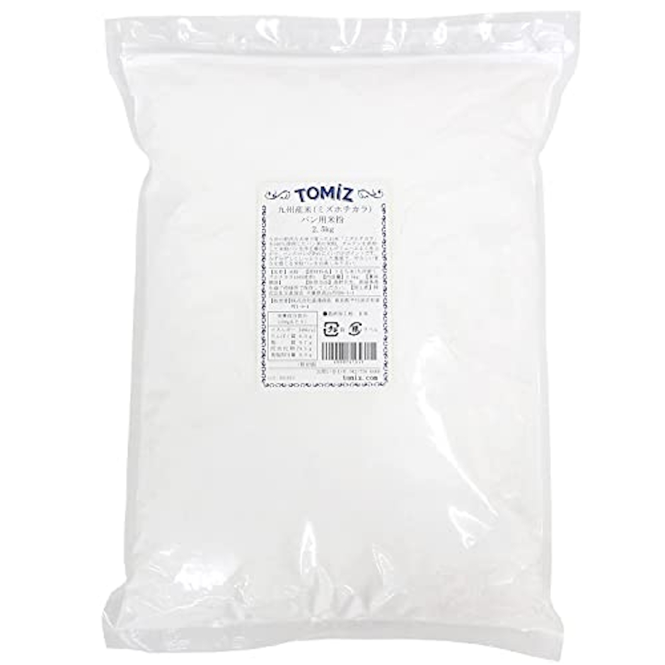 富澤商店 TOMIZ ミズホチカラ 100% パン用米粉 (2.5kg / 九州産/国産) パン用 米粉 パン粉 (しっかり膨らむ/ホームベーカリー/業務用) 1枚目