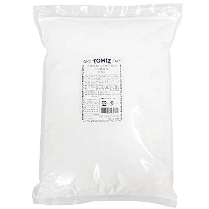 富澤商店 TOMIZ ミズホチカラ 100% パン用米粉 (2.5kg / 九州産/国産) パン用 米粉 パン粉 (しっかり膨らむ/ホームベーカリー/業務用) 1枚目