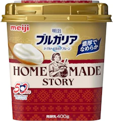 明治 明治ブルガリアヨーグルト LB81プレーン HOME MADE STORY(ホームメイドストーリー) 400g 1枚目