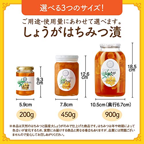 山田養蜂場 しょうがはちみつ漬 900g 3枚目