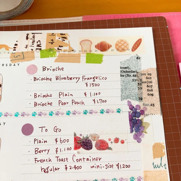 倉敷意匠計画室 CRAFTLog. 井上陽子 マスキングテープ グラフィティA 3色セット 3枚目