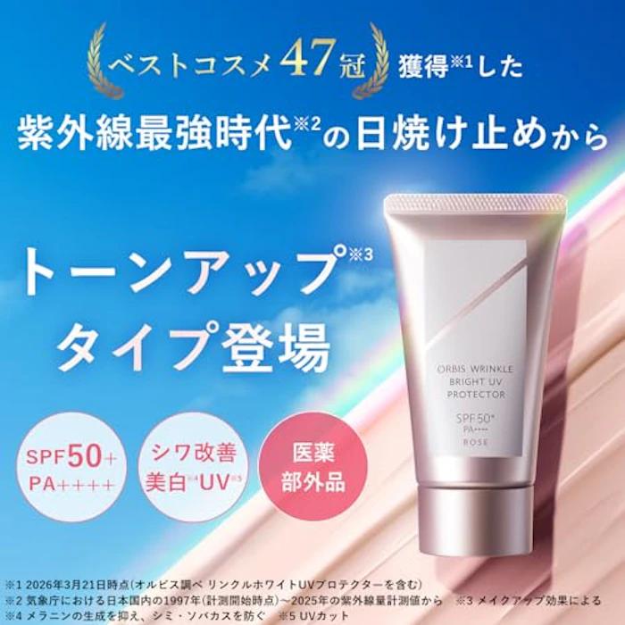 オルビス リンクルブライトUVプロテクター N ローズ 2枚目