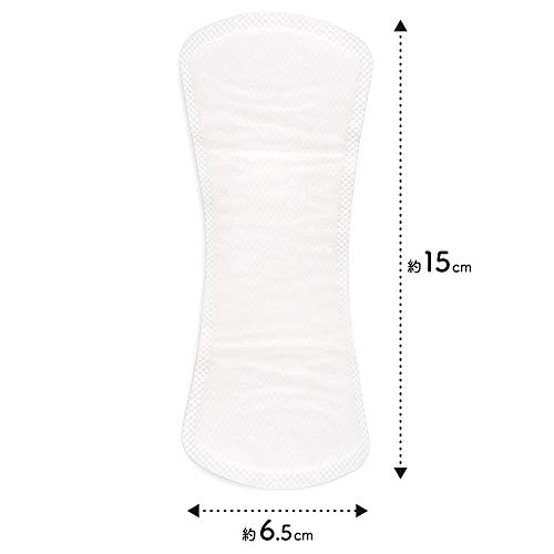 【まとめ買い】コットンラボ オーガニックコットン おりものライナー 15㎝ 40枚×4個〔かぶれにくい〕 5枚目