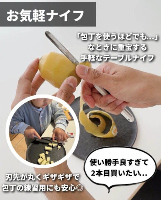 ARCOS アルコス テーブルナイフ 10cm 1枚目