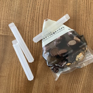 無印良品 ポリプロピレン袋止めクリップ 大 5個入り 1枚目