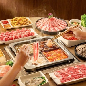 海底撈火鍋 四色鍋 1枚目