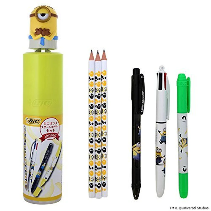Bic ミニオンズ ステーショナリーセット 10枚目