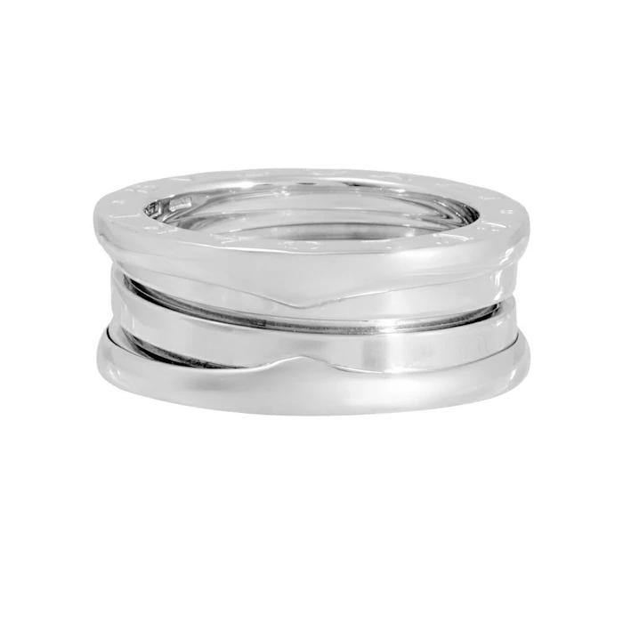 BVLGARI ビー・ゼロワン リング ホワイトゴールド中古 2枚目