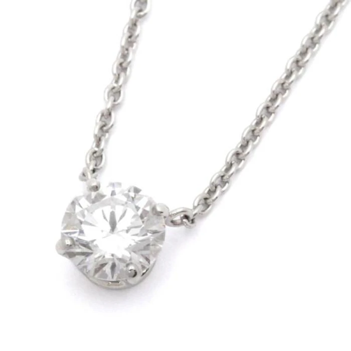 HARRY WINSTON ラウンドカット・ソリティア・ペンダント 1枚目