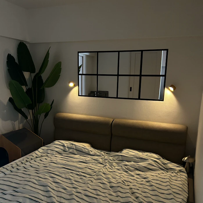 IKEA BLODLÖNN ブロドロン ミラー 1枚目
