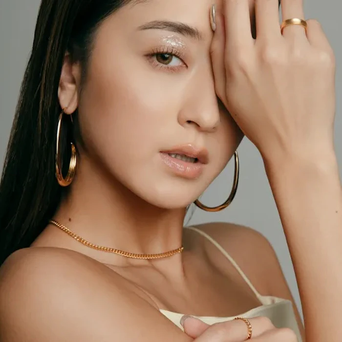 uiazis カールフープピアス 3枚目