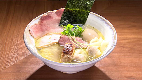 ジャパニーズ ラーメン 五感（Japanese Ramen 五感） 特上塩らぁめん 1枚目