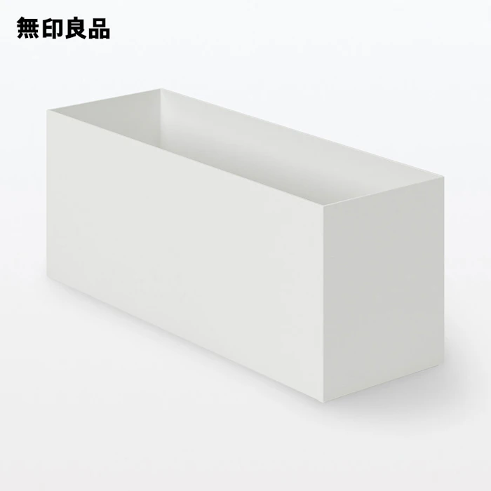 無印良品 再生ポリプロピレン入りファイルボックス・スタンダードタイプ・1/2 2枚目