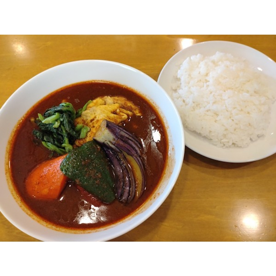 木多郎 ベーコンエッグ野菜 1枚目
