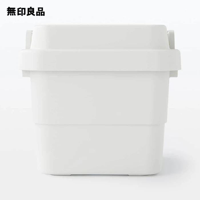 無印良品 再生ポリプロピレン入り 頑丈収納ボックス 小 4枚目