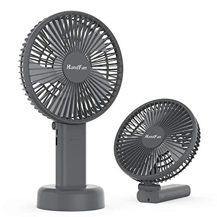 HandFan 携帯扇風機 ハンディファン 大きいサイズ 直径16.5cm Type-c充電式 4000mAh 1枚目