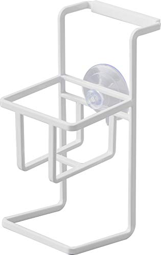 山崎実業 吸盤スポンジ＆ボトルホルダー タワー 1枚目