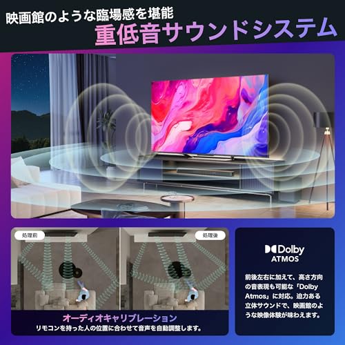 ハイセンス 『75U8N』 2枚目