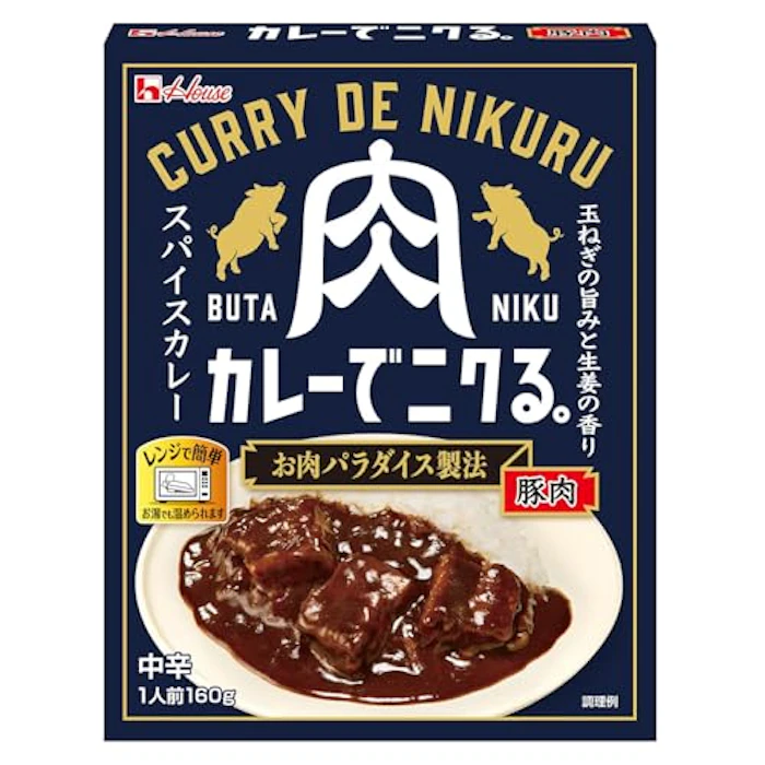 ハウス食品 カレーでニクる。 豚肉 1枚目