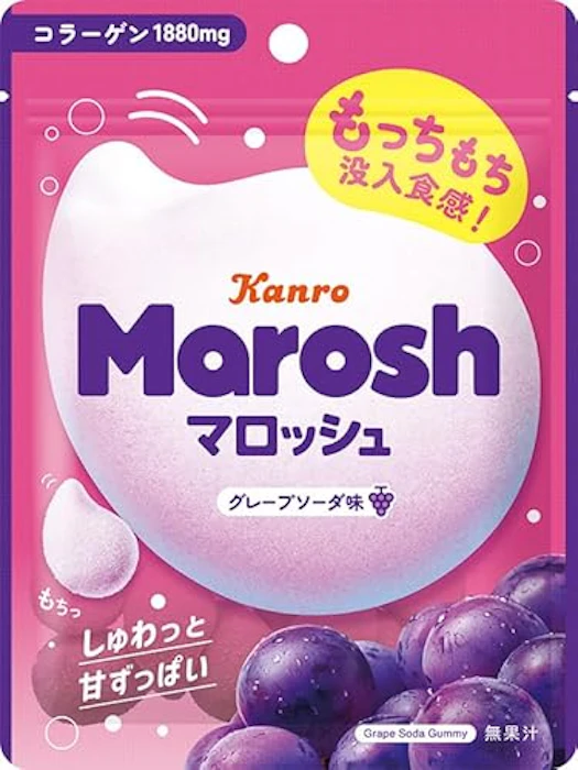カンロ マロッシュ グレープソーダ味 1枚目