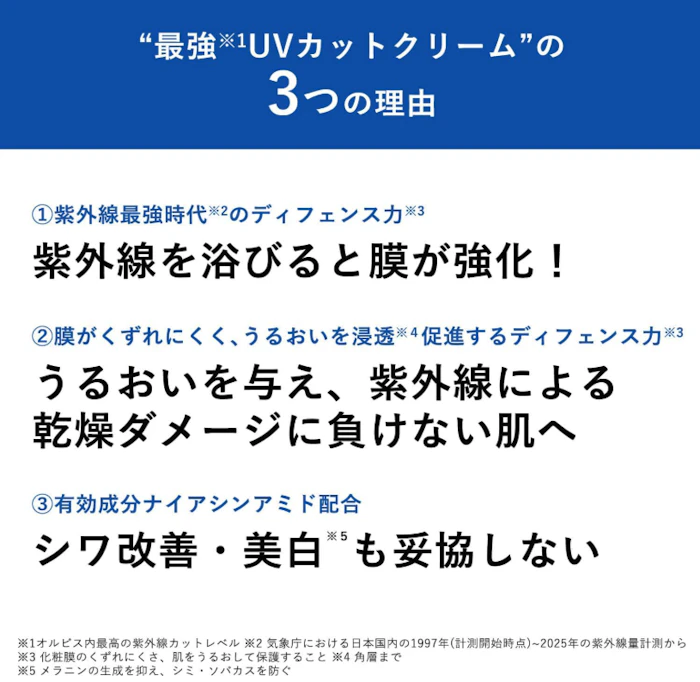 ORBIS オルビス リンクル ブライト UV プロテクター N (医薬部外品) SPF50+ / PA++++ 5枚目