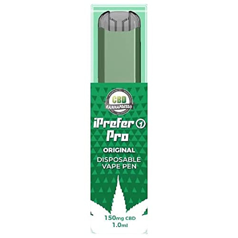 CANNAPRESSO CBD リキッド 15% CANNAPRESSO CBD シーシャ PEN VAPE 電子タバコ iprefer 使い捨て (Original) 1枚目