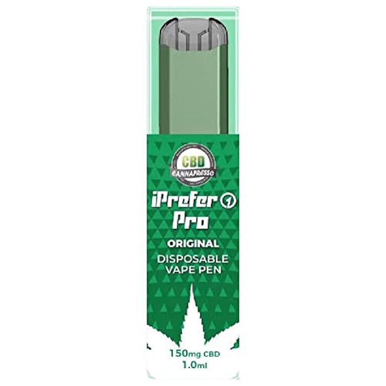 CANNAPRESSO CBD リキッド 15% CANNAPRESSO CBD シーシャ PEN VAPE 電子タバコ iprefer 使い捨て (Original) 1枚目