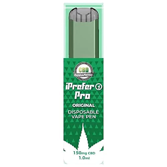 CANNAPRESSO CBD リキッド 15% CANNAPRESSO CBD シーシャ PEN VAPE 電子タバコ iprefer 使い捨て (Original) 1枚目