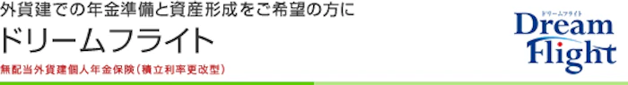 三井生命保険 ドリームフライト 1枚目