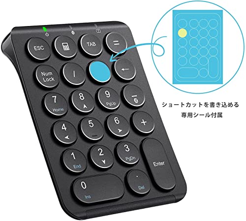 iClever テンキー Bluetooth type-C 2枚目