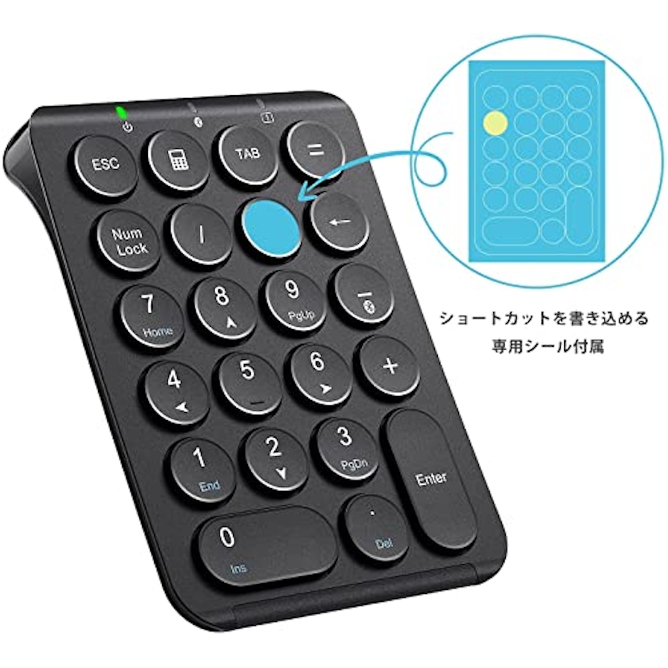 iClever テンキー Bluetooth type-C 2枚目