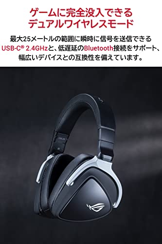 ASUS  ゲーミングヘッドセット ROG Delta S Wireless  2枚目