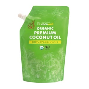 cocowell (ココウェル) 「オーガニック プレミアムココナッツオイル(無香タイプ)460g」 1枚目