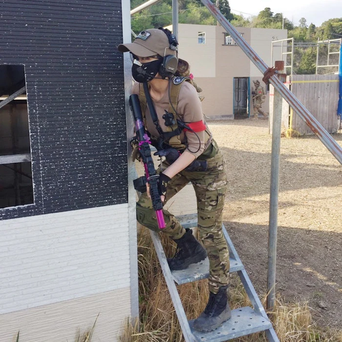 TAC-ZombieGear レディース カモフラージュパンツ マルチカム 1枚目