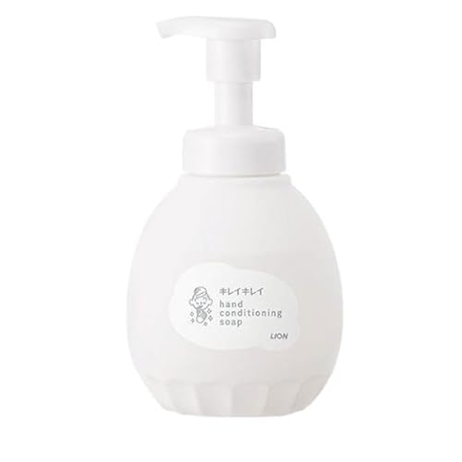 ライオン キレイキレイ 薬用 ハンドコンディショニングソープ 泡 おしゃれ 手洗い洗剤 hand soap 本体 450ml+詰め替え 大型 700ml 1枚目