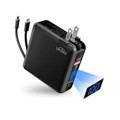 シン三海 ACプラグ内蔵モバイルバッテリー PD15 1枚目