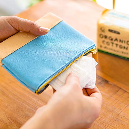 【まとめ買い】コットンラボ オーガニックコットン おりものライナー 15㎝ 40枚×4個〔かぶれにくい〕 6枚目