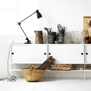 【日本代理店】String スウェーデン製 サイドフレーム 85×30cm (1枚組) | ストリング フレーム 飾り棚 壁掛け 壁付け サイドパネル ウォールシェルフ インテリア おしゃれ お洒落 家具 北欧 北欧家具 ラック 収納 リビング 組み立て 1枚目