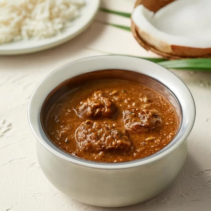 良品計画 現地に学ぶ インド ローストチキンのスパイシーカレー 1枚目