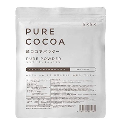 nichie 純ココア カカオ100% 砂糖・香料不使用 パウダー 500g 1枚目