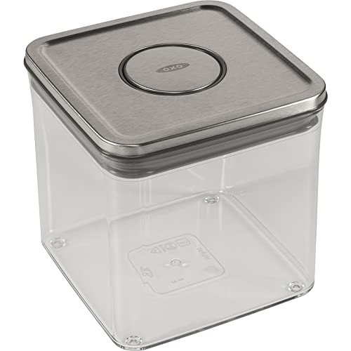 OXO OXO(オクソー) 保存容器 密閉 2.6L ステンレス ポップコンテナ ビッグスクエア ショート 3枚目