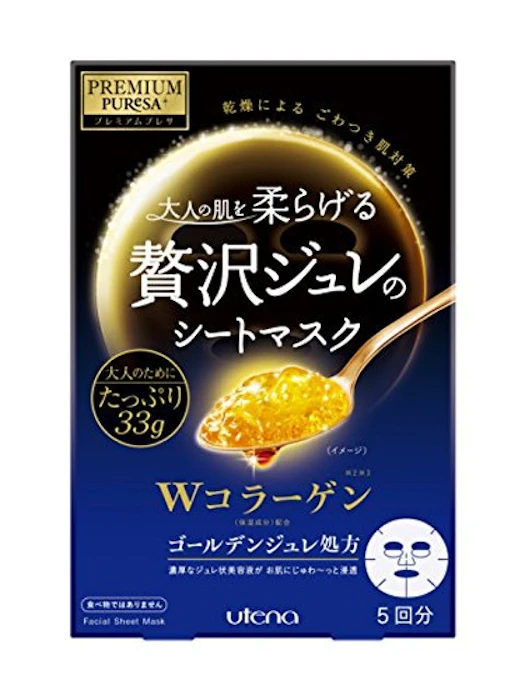 ウテナ プレミアムプレサ ゴールデンジュレマスク コラーゲン 2枚目
