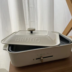BRUNO コンパクトホットプレート ホワイト 1枚目