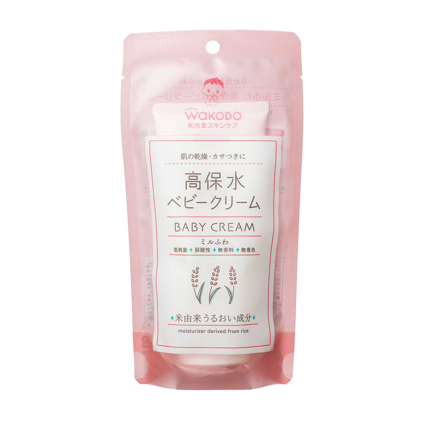 アサヒグループ食品 ミルふわ 高保水ベビークリーム 2枚目