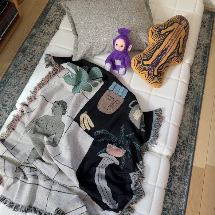 bfgf bfgf Mini Blanket "Museum" 1枚目